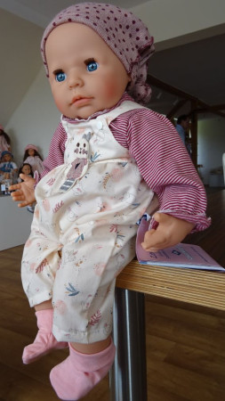 Baby Julchen Dája, atelier Woelfert, Schildkroet, autorská hračka